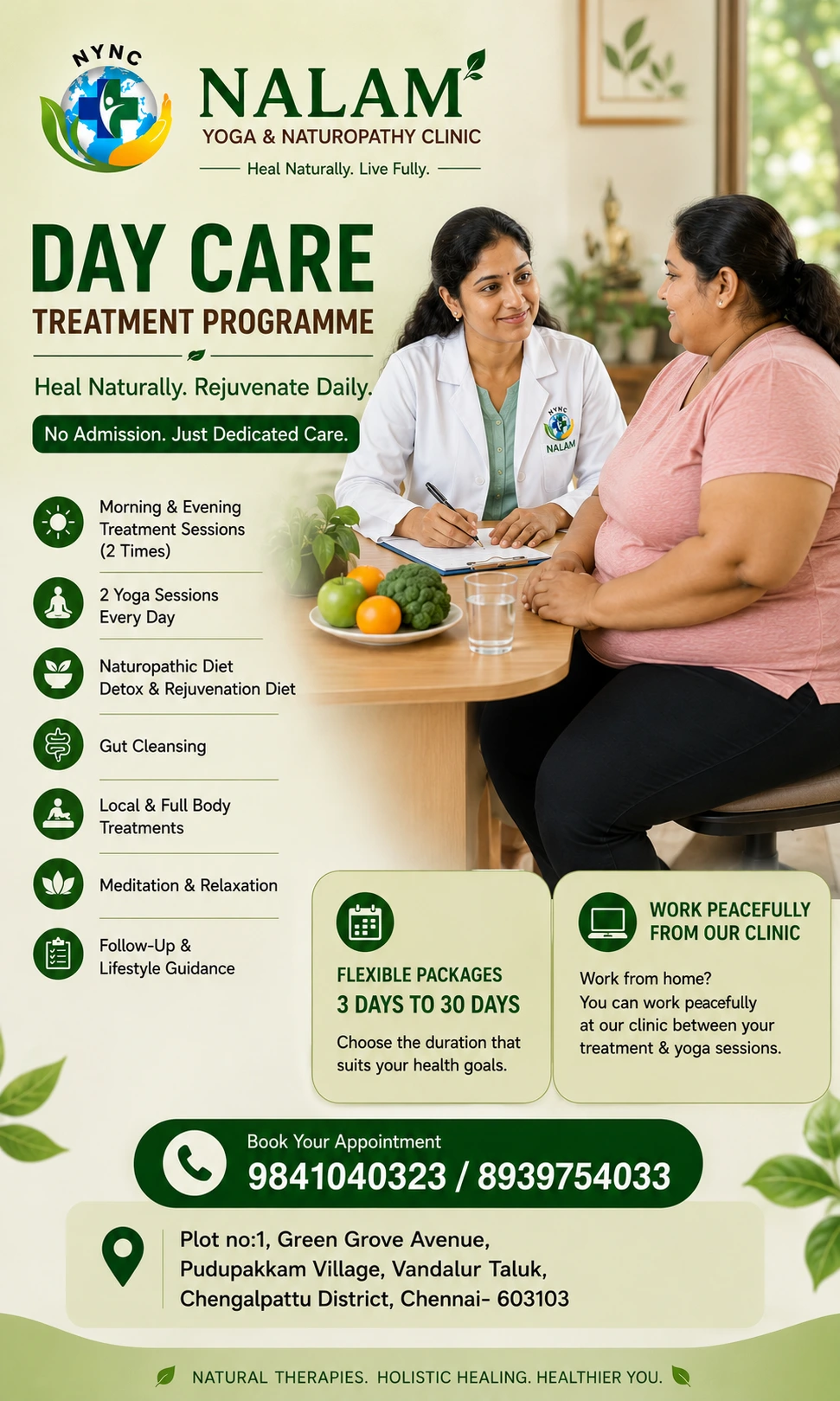 Day Care Wellness Programme at Nalam